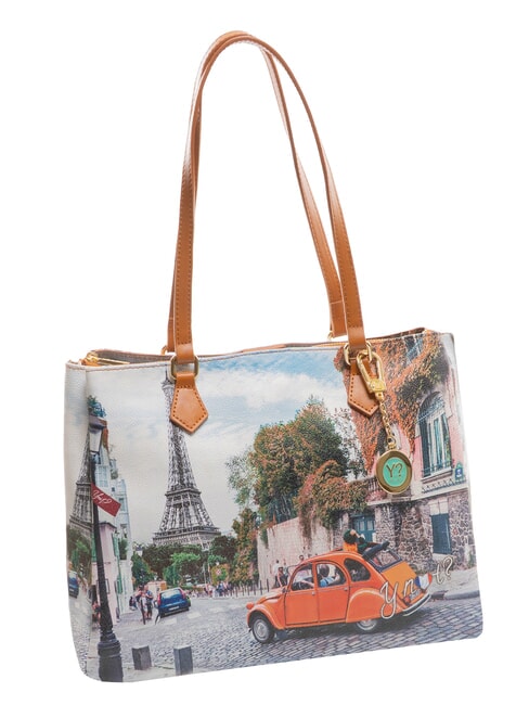 YESBAG Borsa a spalla stampata cest la vie - Borse Donna
