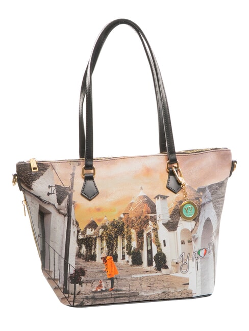YESBAG Shopping Bag life in trulli - Borse Donna