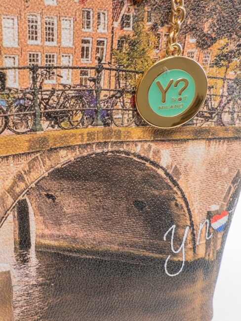 YESBAG Shopping Bag autumn river - Borse Donna