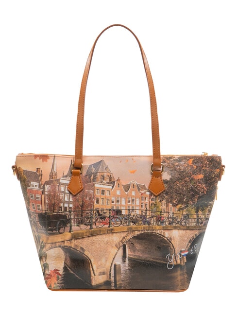 YESBAG Shopping Bag autumn river - Borse Donna