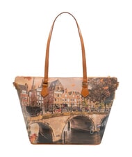 YNOT YESBAG Shopping Bag autumn river - Borse Donna - 4
