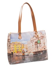 YNOT YESBAG Borsa a spalla stampata rainbow rome - Borse Donna - 2