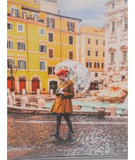 YNOT YESBAG Borsa a spalla stampata rainbow rome - Borse Donna - 4