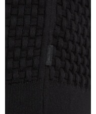 CALVIN KLEIN CK Maglione girocollo con intrecci ck black - Maglie Uomo - 6