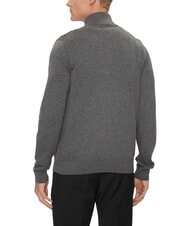 CALVIN KLEIN CK Maglione collo alto con zip slim fit - Maglie Uomo