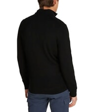 CALVIN KLEIN CK Maglione dolcevita in lana con zip - Maglie Uomo