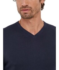 CALVIN KLEIN CK Maglione in lana scollo v, regular fit night sky - Maglie Uomo - 3