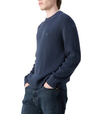 CALVIN KLEIN CK JEANS Maglione girocollo regular fit ink - Maglie Uomo - 3