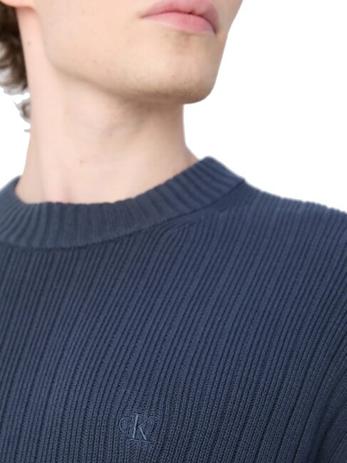 CK JEANS Maglione girocollo regular fit ink - Maglie Uomo