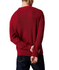 CALVIN KLEIN CK JEANS Maglione girocollo regular fit winery - Maglie Uomo - 2