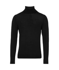 CALVIN KLEIN CK Maglione dolcevita slim fit in lana ck black - Maglie Uomo - 4