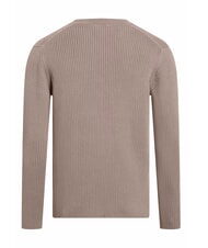 CALVIN KLEIN CK JEANS Maglione girocollo a coste slim fit falcon - Maglie Uomo - 5