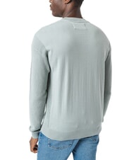 CALVIN KLEIN CK JEANS Maglione in cotone con logo - Maglie Uomo