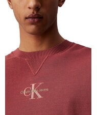 CALVIN KLEIN CK JEANS Maglione in cotone con logo apple butter - Maglie Uomo - 3