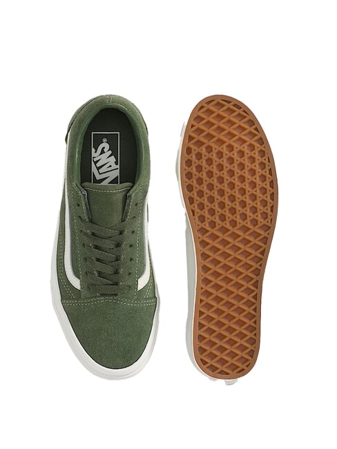 OLD SKOOL COLOR THEORY Sneakers in tela dried kelp - Scarpe Unisex