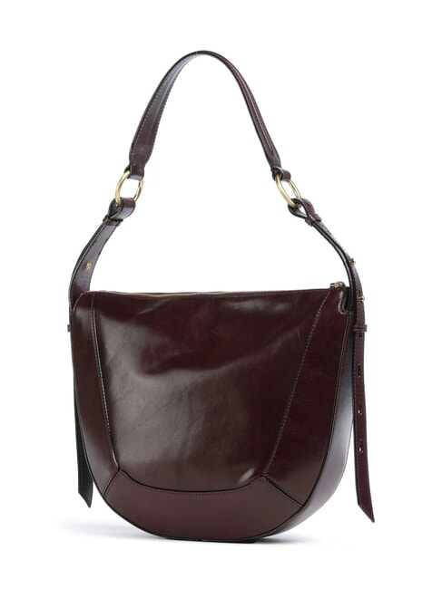 FEDORA Borsa a spalla in pelle mosto abb. oro - Borse Donna