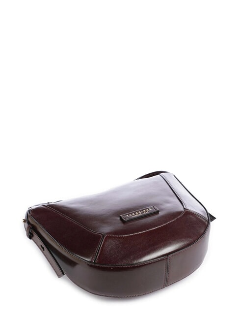 FEDORA Borsa tracolla in pelle con flap mosto abb. oro - Borse Donna