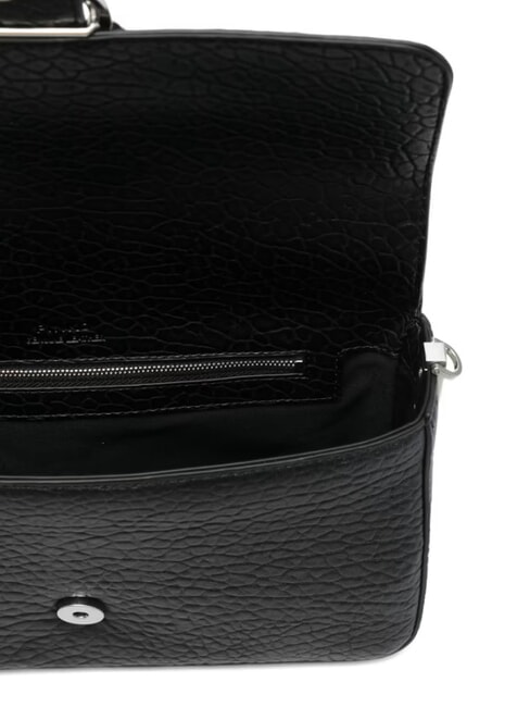 LOVE ONE CLASSIC SLOUCHY Borsa in pelle a tracolla nero limousine - matt silver - Borse Donna