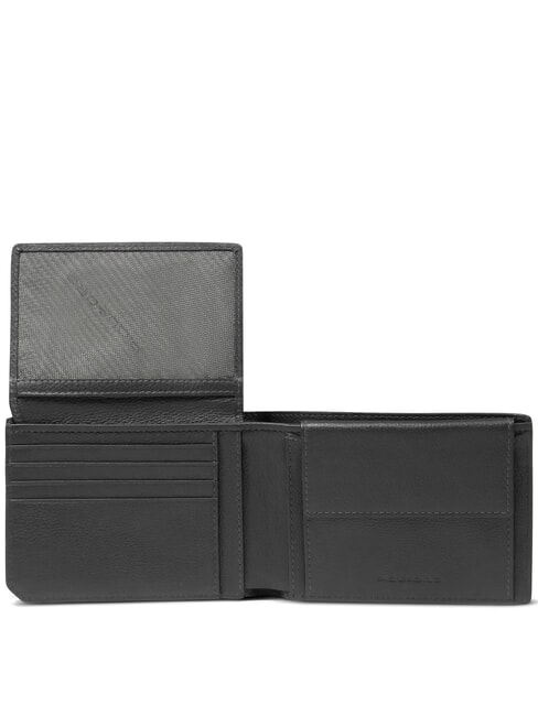 W137 Portafoglio in pelle Nero - Portafogli Uomo