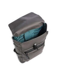 PIQUADRO CORNER SPECIALE GOMMATO Zaino roll-top, porta pc 14" GRIGIO - Zaini da lavoro porta PC - 4