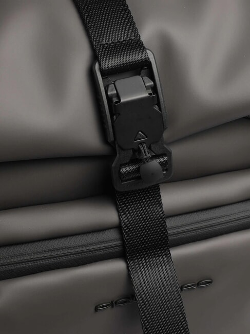 CORNER SPECIALE GOMMATO Zaino roll-top porta pc 15.6" GRIGIO - Zaini da lavoro porta PC