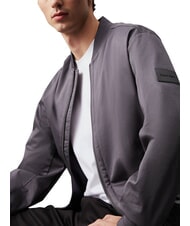 CALVIN KLEIN CK Giubbotto bomber sateen stretch iron gate - Giacche Uomo - 3