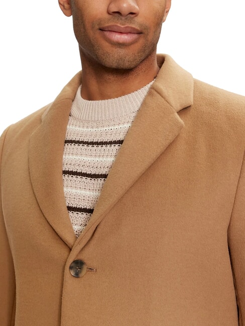 CK Cappotto in misto lana natural khaki - Giacche Uomo