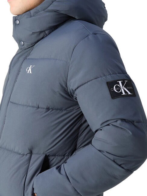 CK JEANS Giubbotto imbottito con cappuccio ink - Piumini Uomo