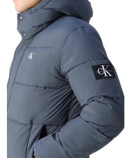 CALVIN KLEIN CK JEANS Giubbotto imbottito con cappuccio ink - Piumini Uomo - 4