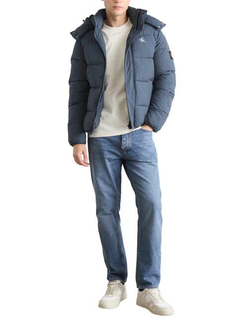 CK JEANS Giubbotto imbottito con cappuccio ink - Piumini Uomo