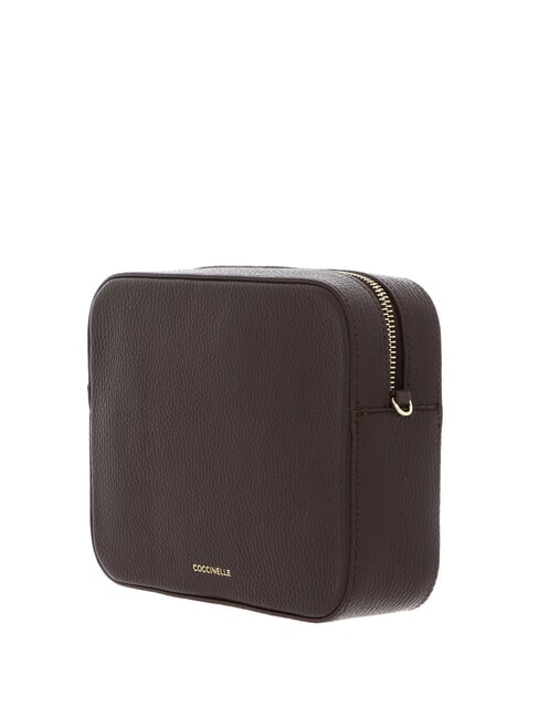 TEBE Borsa piccola pelle martellata brunette - Borse Donna