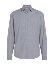 CALVIN KLEIN CK Camicia a manica lunga slim fit night sky - Camicie Uomo - 5