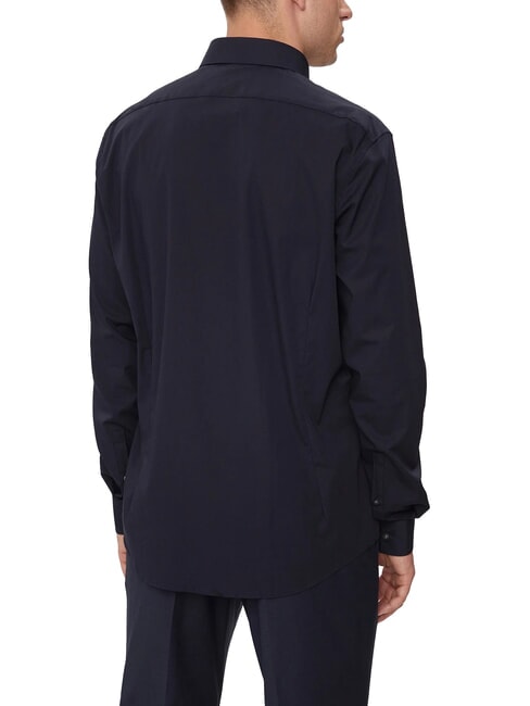 CK Camicia in popeline di cotone slim fit night sky - Camicie Uomo