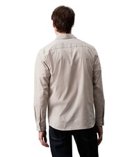 CALVIN KLEIN CK Camicia a righe popeline stretch london fog - Camicie Uomo - 2