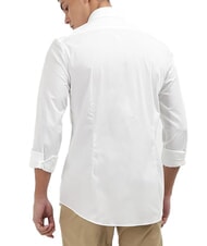 CALVIN KLEIN CK Camicia in popeline di cotone slim fit bright white - Camicie Uomo - 2