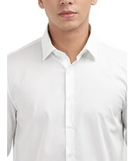 CALVIN KLEIN CK Camicia in popeline di cotone slim fit bright white - Camicie Uomo - 4