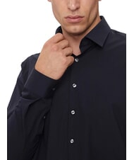 CALVIN KLEIN CK Camicia in popeline di cotone slim fit night sky - Camicie Uomo - 3