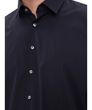 CALVIN KLEIN CK Camicia in popeline di cotone slim fit night sky - Camicie Uomo - 4