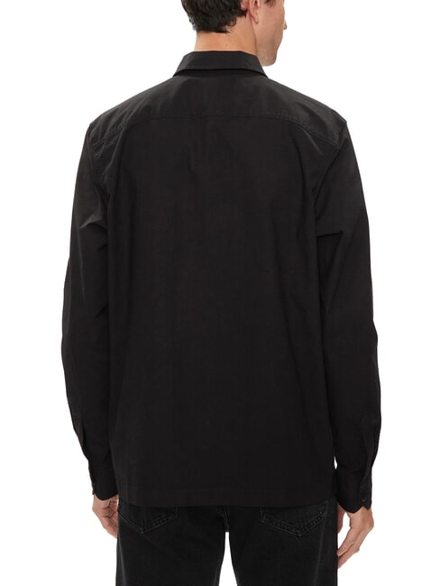 CK JEANS Camicia manica lunga cargo relaxed fit ck black - Camicie Uomo