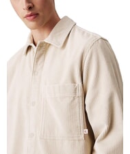 CALVIN KLEIN CK JEANS Camicia manica lunga velluto a coste relaxed fit pelican - Camicie Uomo - 3