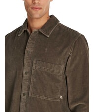 CALVIN KLEIN CK JEANS Camicia manica lunga velluto a coste relaxed fit tarmac - Camicie Uomo - 3