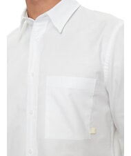 CALVIN KLEIN CK JEANS Camicia manica lunga in cotone slim fit bright white - Camicie Uomo - 3