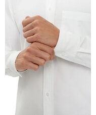 CALVIN KLEIN CK JEANS Camicia manica lunga in cotone slim fit bright white - Camicie Uomo - 4