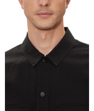 CALVIN KLEIN CK JEANS Camicia manica lunga cargo relaxed fit ck black - Camicie Uomo - 4