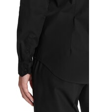 CALVIN KLEIN CK JEANS Camicia manica lunga slim fit stretch ck black - Camicie Uomo - 4