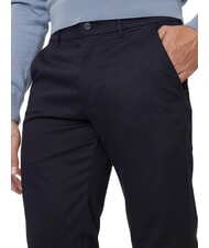 CALVIN KLEIN CK Pantalone chino slim fit vita media night sky - Pantaloni Uomo - 3