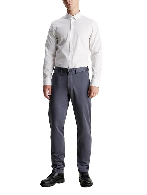 CK Pantaloni chino slim fit iron gate - Pantaloni Uomo