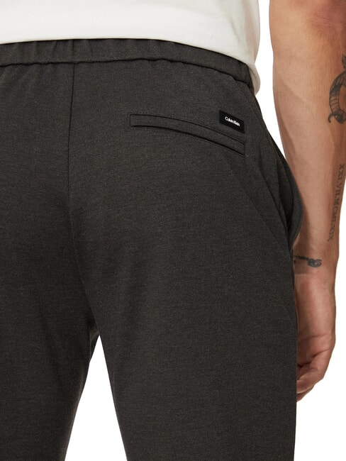 CK Pantaloni slim fit con elastico in vita dark grey heather - Pantaloni Uomo
