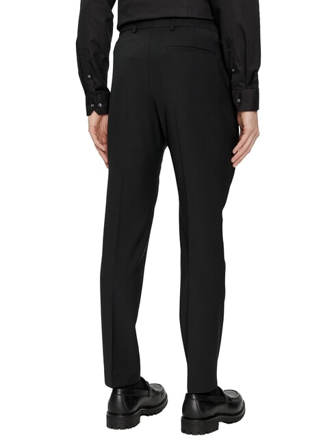 CK Pantaloni eleganti slim fit misto lana ck black - Pantaloni Uomo