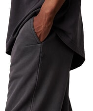 CALVIN KLEIN CK JEANS Pantalone di tuta in cotone ebony - Tute sportive Uomo - 3